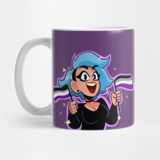 PeachFuzz Asexual Pride Mug